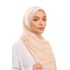 Sulam Wau Cendana Scarf in Langsat Beige
